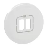CELIANE - PLAKIETKA GNIAZDA ZASILAJĄCEGO 2 X USB BIAŁA
