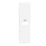 LIVING NOW - PLAKIETKA DO GNIAZDA 1XUSB C 1MODUŁ BIAŁA