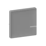 VALENA LIFE - KLAWISZ ŚCIEMNIACZA BEZ ZACISKU NEUTRALNEGO ALUMINIUM