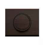 CELIANE 3 - PLAKIETKA ŁĄCZNIKA / PRZYCISKU RING - KOLOR: JESION WENGE
