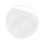 CELIANE 3 - PLAKIETKA ŁĄCZNIKA / PRZYCISKU RING - KOLOR: PORCELANA Z LIMOGES