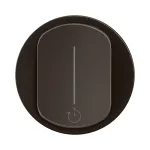 CELIANE 3 - KLAWISZ ŁĄCZNIKA CZASOWEGO - KOLOR: CZARNY