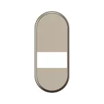 CELIANE 3 - PLAKIETKA GNIAZDA GOLARKI - KOLOR: TYTAN