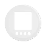 CELIANE 3 - PLAKIETKA ŁĄCZNIKA CZASOWEGO PROGRAMOWALNEGO - KOLOR: BIAŁY