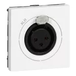 MOSAIC GNIAZDO AUDIO XLR-3 - 2 MODUŁY BIAŁE ŻEŃSKIE NEUTRIK