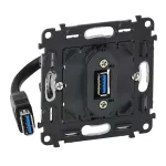 VALENA LIFE GNIAZDO USB 3.0 Z PRZEWODEM