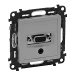 VALENA LIFE GNIAZDO HD 15 + Jack 3,5 mm ALUMINIUM