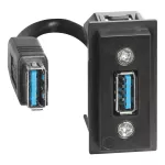 LIVING NOW - GNIAZDO USB A - 1 MODUŁ