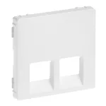 VALENA LIFE PLAKIETKA GNIAZDA 2 x RJ 45 BIAŁA