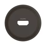 CELIANE 3 - PLAKIETKA GNIAZDA HDMI - KOLOR: CZARNY