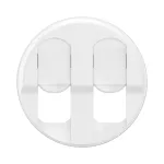 CELIANE 3 - PLAKIETKA GNIAZD PODWÓJNYCH RJ 45 - KOLOR: BIAŁY