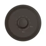 CELIANE 3 - PLAKIETKA POTENCJOMETRU - KOLOR: CZARNY