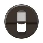 CELIANE 3 - PLAKIETKA GNIAZD POJEDYNCZYCH RJ 45 - KOLOR: CZARNY