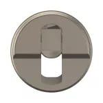 CELIANE 3 - PLAKIETKA GNIAZD POJEDYNCZYCH RJ 45 - KOLOR: TYTAN