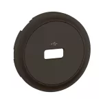 CELIANE 3 - PLAKIETKA GNIAZDA USB A 2.0 TRANSMISYJNEGO - KOLOR: CZARNY