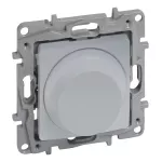 NILOE SELECTION - ŚCIEMNIACZ OBROTOWY 300 W - 2 PRZEWODOWY (DO OBCIĄŻEŃ RLC ORAZ DO LAMP LED) ALUMINIUM