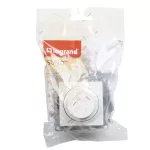 SUNO - Ściemniacz obrotowy - 240 V~ - 50 Hz - 5 - 75 W ( 10 lamp maks.) dla lamp LED z opcją ściemniania - bez zacisku neutralnego, Biały