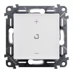 VALENA LIFE - ŚCIEMNIACZ PRZYCISKOWY Z ZACISKIEM NEUTRALNYM 150 W BIAŁY
