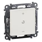 VALENA LIFE - ŚCIEMNIACZ PRZYCISKOWY Z ZACISKIEM NEUTRALNYM 150 W KREMOWY