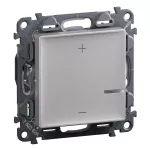 VALENA LIFE - ŚCIEMNIACZ BEZ ZACISKU NEUTRALNEGO 125 ALUMINIUM