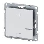 Suno - Ściemniacz przyciskowy bez zacisku neutralnego 125 VA LED, Biały