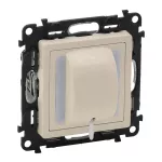 VALENA LIFE PRZYCISK PRZEŁĄCZY CIĘGNOWY NO/NC KREMOWY 6 A - 250 V~