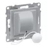 SUNO - Przycisk przełączny cięgnowy NO/NC - 6 A - 250 V~ - zaciski automatyczne, Aluminium
