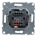 SUNO - Przycisk pojedynczy - 6 A - 250 V~ - zaciski automatyczne, Czarny
