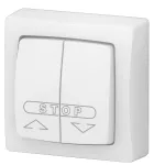 OTEO - PRZYCISK STEROWANIA ROLETAMI (BLOKADA ELEKTRYCZNA) BIAŁY 6A-250V~