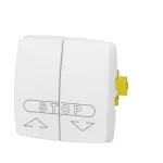 OTEO - PRZYCISK STEROWANIA ROLETAMI (BLOKADA ELEKTRYCZNA) BIAŁY KOMPLET 6A-250V~