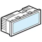 MOSAIC SYGNALIZATOR ŚWIETLNY LED 1W- 5 MODUŁY NIEBIESKI 230V~