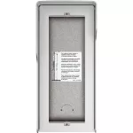 Obudowa natynkowa z daszkiem do paneli Sfera - 3 moduły - Aluminium