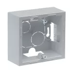 SUNO - Pojedyncza puszka natynkowa, Aluminium