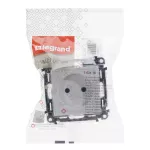 VALENA LIFE GNIAZDO 2 P Z PRZESŁONĄ BIAŁE 16 A – 250 V~
