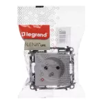 VALENA LIFE GNIAZDO 2 P+Z Z PRZESŁONĄ BIAŁE 16 A – 250 V~