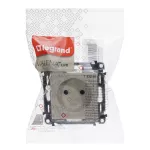 VALENA LIFE GNIAZDO 2 P Z PRZESŁONĄ KREMOWE 16 A – 250 V~
