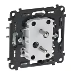 VALENA ALLURE - GNIAZDO 2X2P+Z PRZESŁONĄ DO RAMEK WIELOKOTNYCH AUTOMATYCZNE ZACISKI SPRĘŻYNOWE
