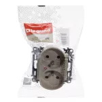 VALENA LIFE GNIAZDO 2 P+Z Z PRZESŁONĄ DO RAMEK WIELOKROTNYCH  KREMOWE 16 A – 250 V~