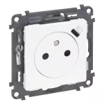 VALENA LIFE - GNIAZDO 2P+Z Z GNIAZDEM USB TYP C - BIAŁY