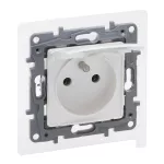 NILOE SELECTION - GNIAZDO 2P+Z - IP44 16 A - 250 V~ - BEZ PRZESŁONY, ZACISKI ŚRUBOWE PERŁA