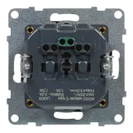 SUNO - Gniazdo SCHUKO 2P+Z - 16 A - 250 V~ - + USB TYP C - 1,5 A - 5 V, Czarny
