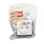 SUNO - Gniazdo SCHUKO 2P+Z - 16 A - 250 V~ - + USB TYP C - 1,5 A - 5 V, Biały