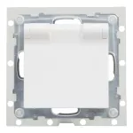 SUNO - Gniazdo 2P+Z IP44 - 16 A - 250 V~ - zaciski automatyczne - z przesłoną, Biały