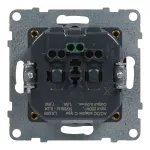SUNO - Gniazdo SCHUKO 2P+Z - 16 A - 250 V~ - + USB TYP C - 1,5 A - 5 V, Aluminium