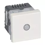 MOSAIC - Łącznik uniwersalny z automatycznym wyłączeniem - 2 modułowy - Biały