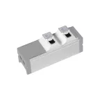 BLOK ZASILAJĄCY 2XRJ45 C6 FTP PRZEL. + 2X ZAŚLEPKA 1M
