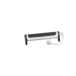 PRZEDŁUŻACZ PREMIUM, OBROTOWY, 4X2P+Z, Z PRZEWODEM 3.0 METRA 3X1.5 MM2 - BIAŁY/GRAFITOWY