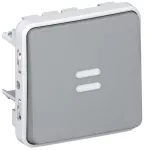 PLEXO IP55 - Łącznik uniwersalny kolor szary - montaż modularny