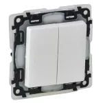 VALENA LIFE ŁĄCZNIK ŚWIECZNIKOWY BIAŁY 10 AX - 250 V~