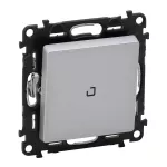 VALENA LIFE ŁĄCZNIK SCHODOWY PODŚWIETLANY ALUMINIUM 250 V~